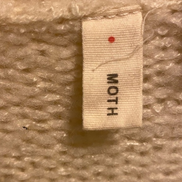 COMFY XS soft fringed cardigan made by Moth - Picture 9 of 9